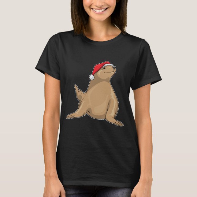 Seal-jultomat T Shirt (Framsida)