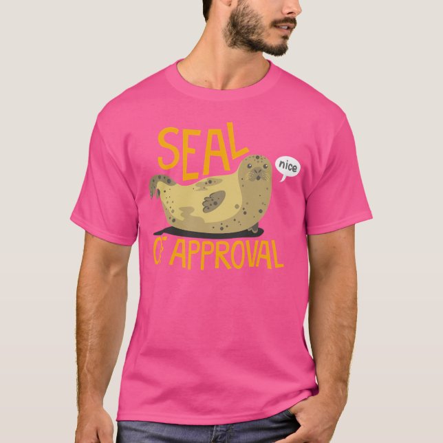 Seal Of Approval T Shirt (Framsida)