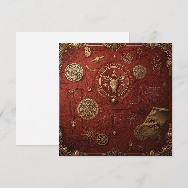 Seal of the Hidden Order (Fram/baksida)