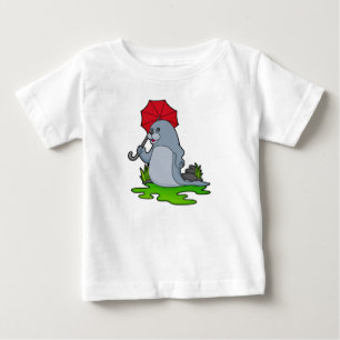 Seal Rining Parbrella T Shirt