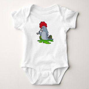 Seal Rining Parbrella T Shirt