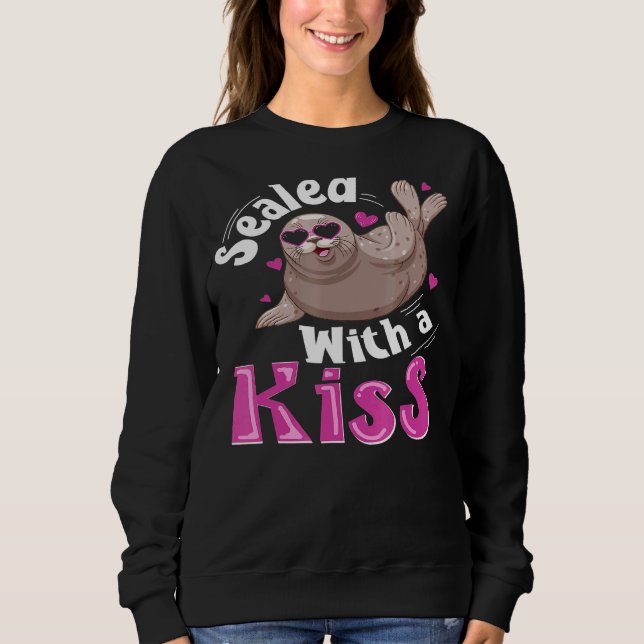 Seal Sea Lejonare Howler Cute Animal Sweet 3 T Shirt (Framsida)