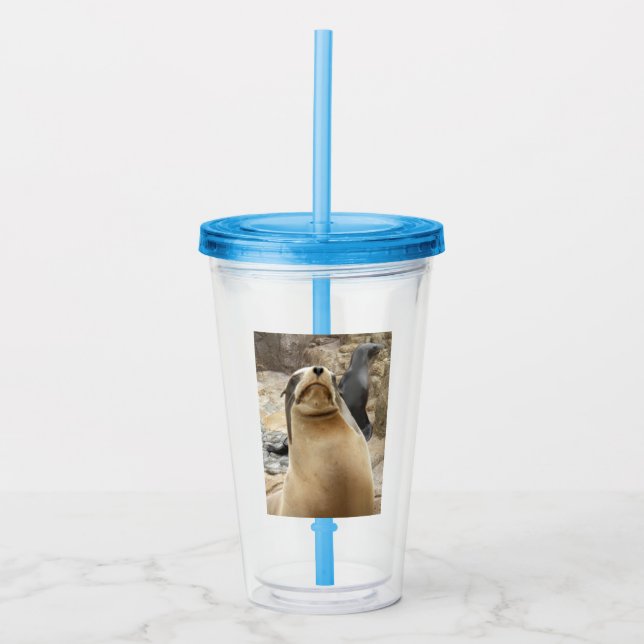 Seal Smile Take Away Mugg (Framsida)
