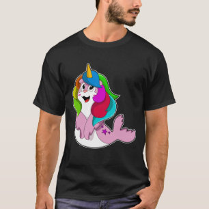 Seal som Unicorn T Shirt