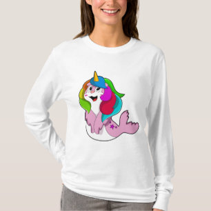 Seal som Unicorn T Shirt