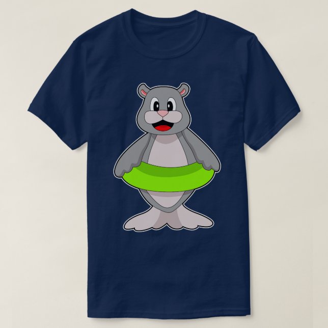 Seal Swimming Livbuoy T Shirt (Design framsida)