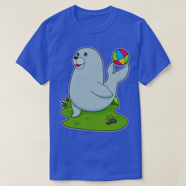Seal Vatten polo T Shirt (Design framsida)