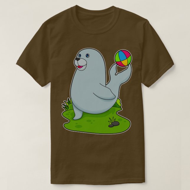 Seal Vatten polo T Shirt (Design framsida)