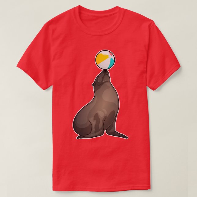 Seal Vatten polo Vatten sport T Shirt (Design framsida)