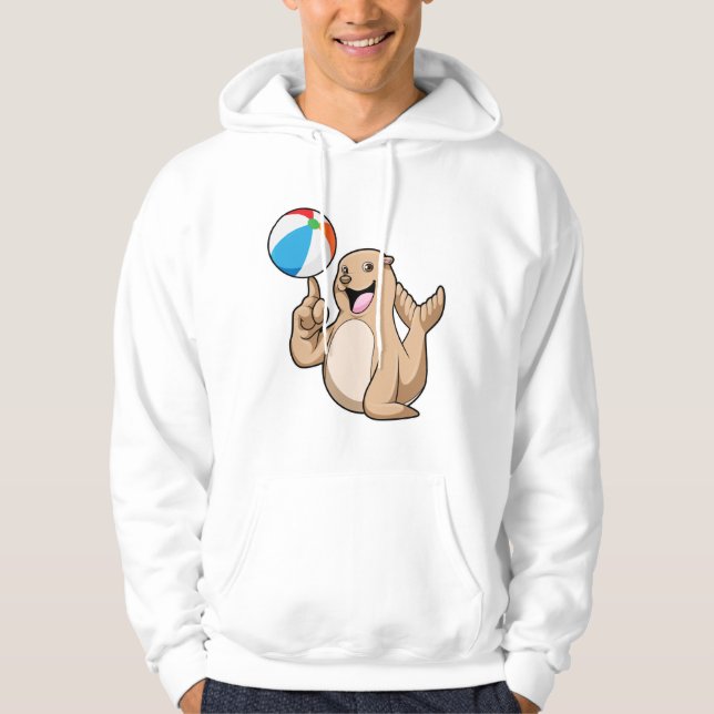 Seal Vatten Vatten polo Hoodie (Framsida)