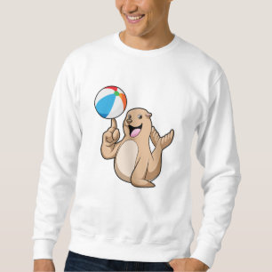 Seal Vatten Vatten polo Lång Ärmad Tröja