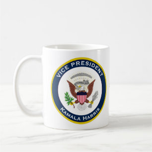 Seal VP Kamala Harris Porträtt Coffee Mugg