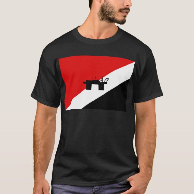 Sealand flagga tee shirt (Framsida)