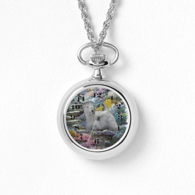 Sealyham Terrier Älskare Art Armbandsur (Framsida)