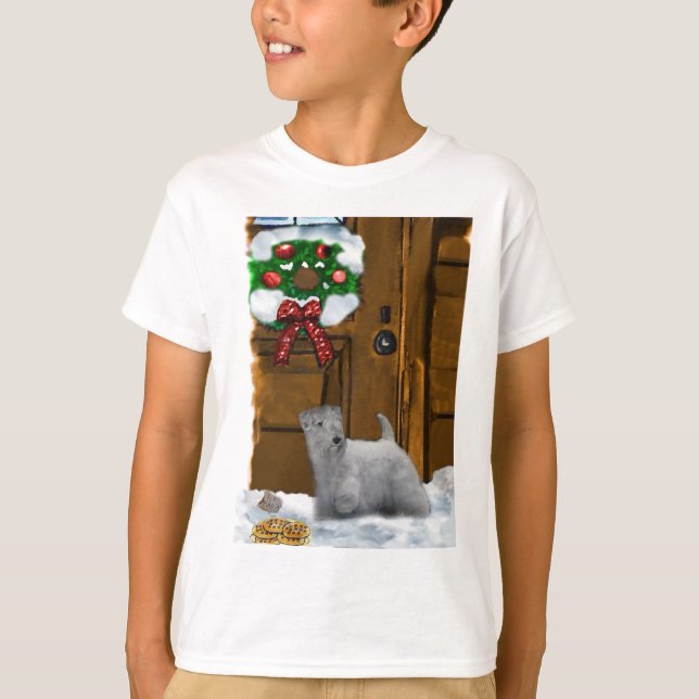 Sealyham Terrier-julgåvor Tröja (Framsida)