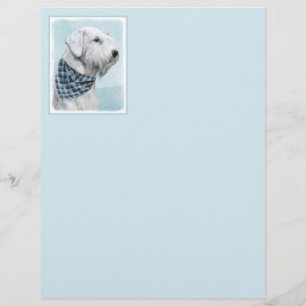 Sealyham Terrier Painting - Cute Original Hund Art