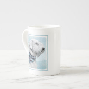 Sealyham Terrier Painting - Cute Original Hund Art Benporslin Mugg