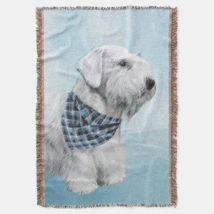 Sealyham Terrier Painting - Cute Original Hund Art Filt