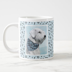 Sealyham Terrier Painting - Cute Original Hund Art Jumbo Mugg