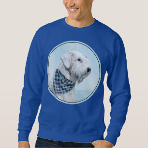 Sealyham Terrier Painting - Cute Original Hund Art Lång Ärmad Tröja