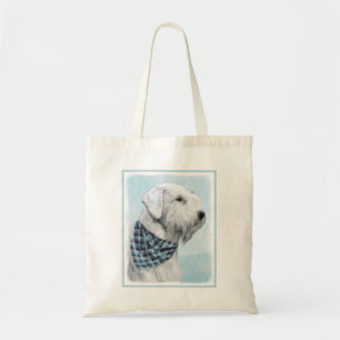 Sealyham Terrier Painting - Cute Original Hund Art Tygkasse