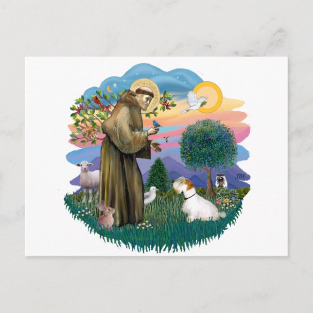 Sealyham Terrier Vykort (Framsida)