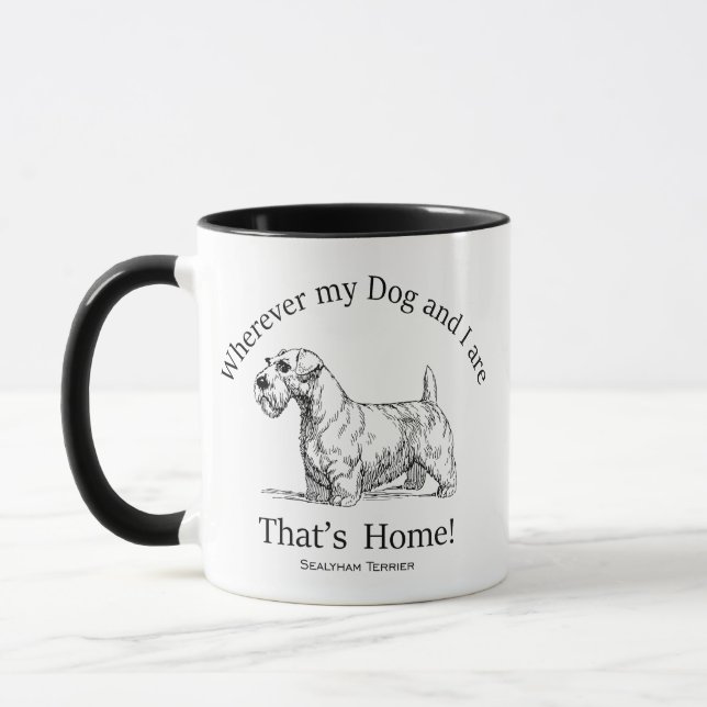 Sealyhamterrier Mugg (Vänster)