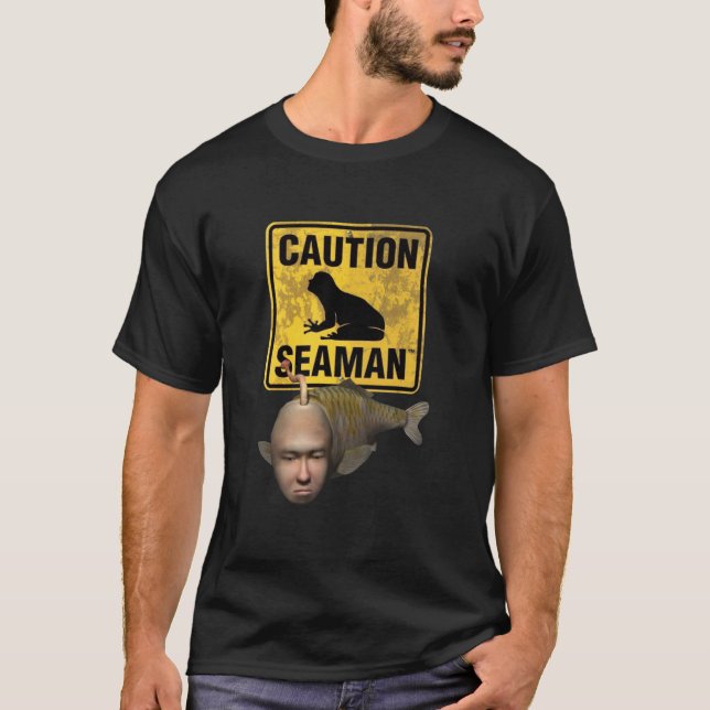 Seaman Dreamcast Classic T Shirt (Framsida)