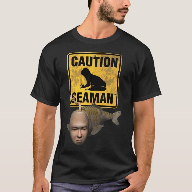 Seaman Dreamcast T Shirt (Framsida)