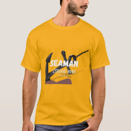 Seaman Strong Man och Anchor T Shirt
