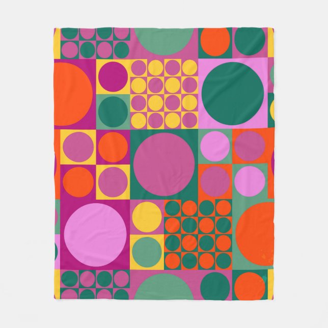 Seamless abstract geometric background pattern,  r fleecefilt (Framsidan)