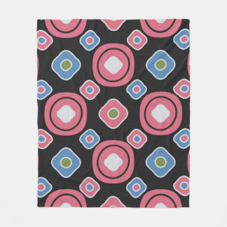 Seamless abstract pattern with the image of oval g fleecefilt
