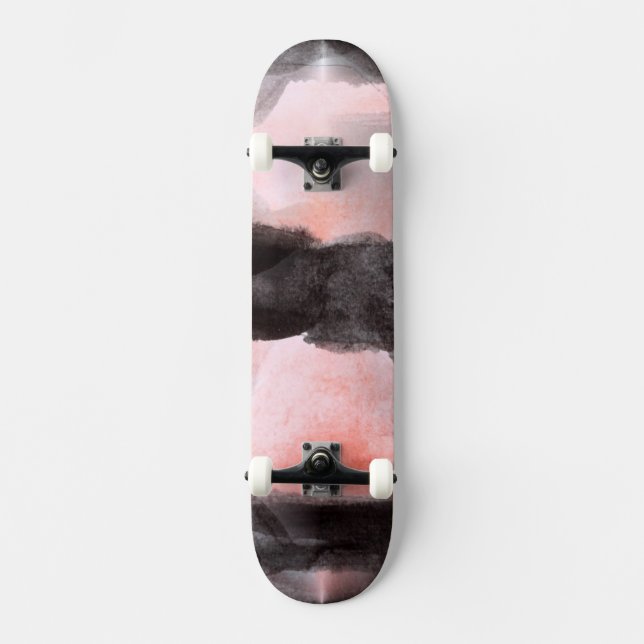 Seamless abstrakt för designstrukturbakgrund skateboard bräda 20,5 cm (Framsida)