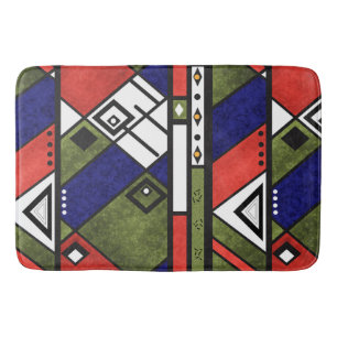 Seamless african ethno Traditional struktur mönste Badrumsmatta