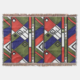 Seamless african ethno Traditional struktur mönste Filt