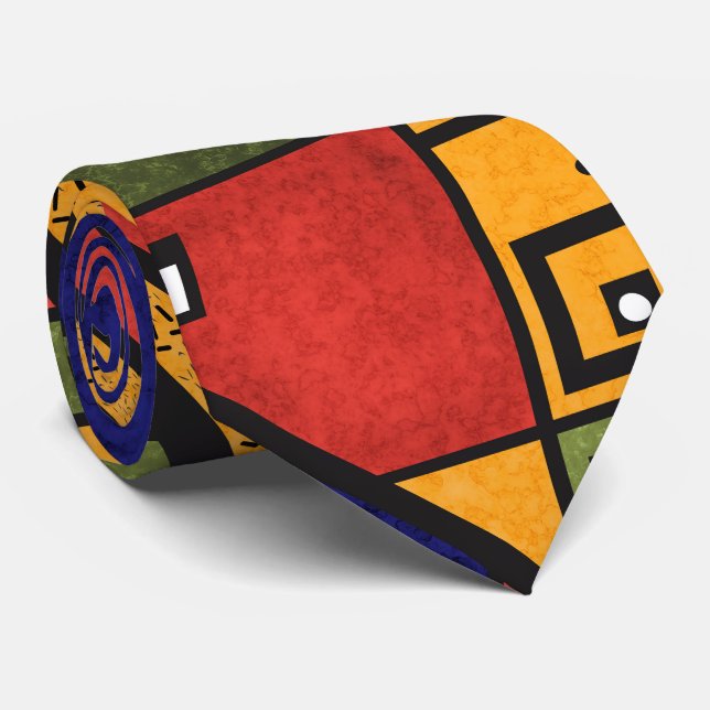 Seamless african ethno Traditional struktur mönste Slips (Rullad)