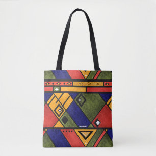 Seamless african ethno Traditional struktur mönste Tygkasse