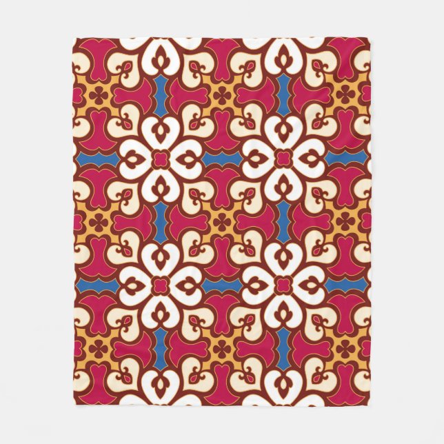 Seamless arabic pattern - based on ottoman traditi fleecefilt (Framsidan)