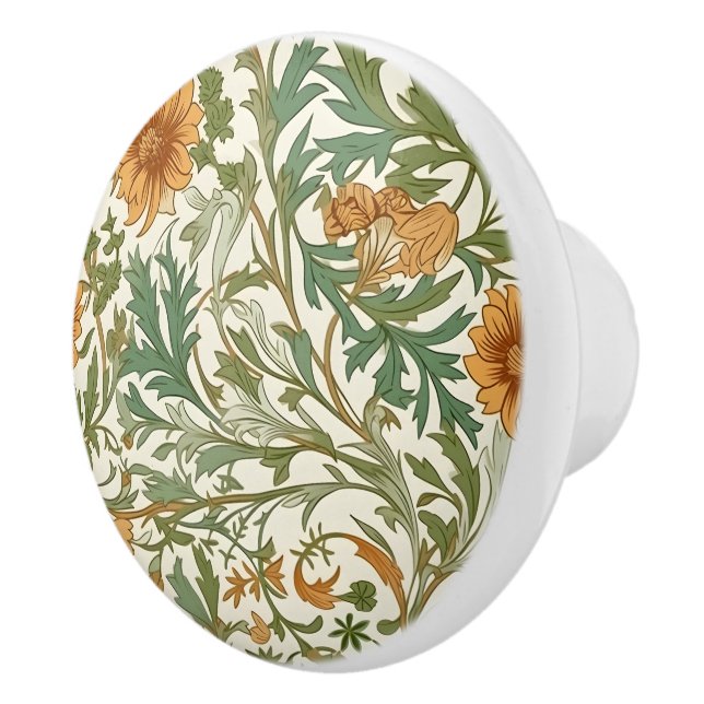 Seamless Arts and Crafts style repeating pattern Knopp (Höger)