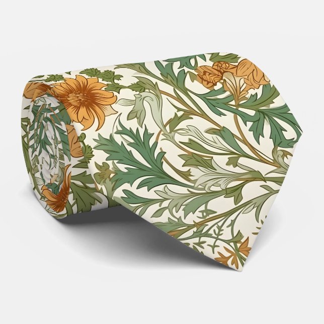 Seamless Arts and Crafts style repeating pattern Slips (Rullad)