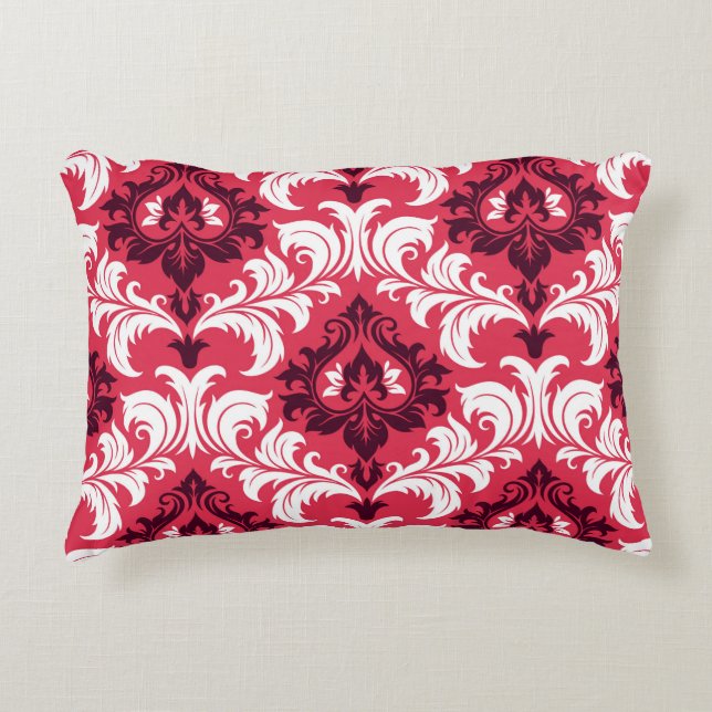 Seamless background from a floral ornament, Fashio Prydnadskudde (Framsidan)