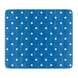 Seamless blue background polka dot pattern 