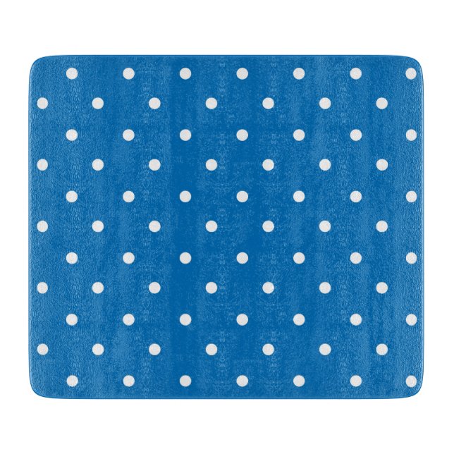 Seamless blue background polka dot pattern  (Framsidan)