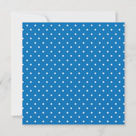 Seamless blue background polka dot pattern  tack kort