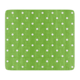 Seamless  bright lime polka dot pattern 