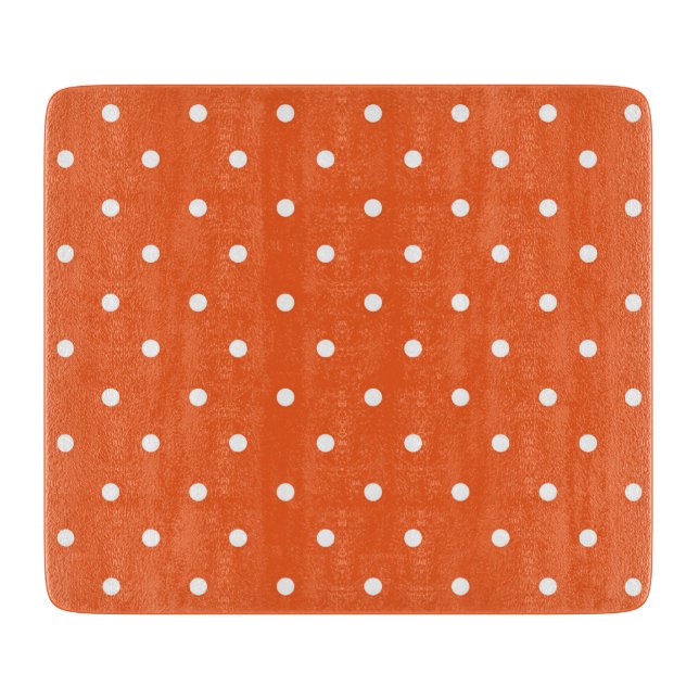 Seamless  bright orange background polka dot (Framsidan)