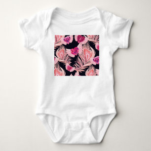 Seamless Gentle Watercolor Valentines Mönster T Shirt