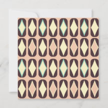 Seamless geometric pattern in dark brown leaf 