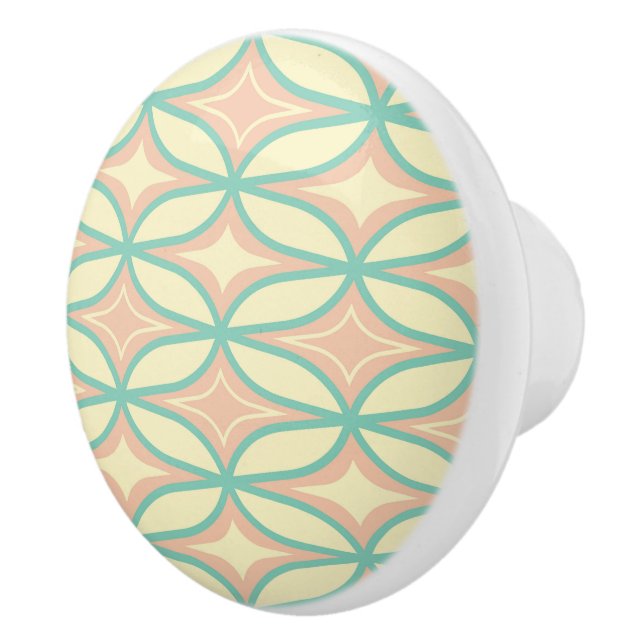  Seamless geometric pattern in diamond shapes  Knopp (Höger)