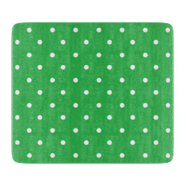 Seamless green background polka dot pattern
